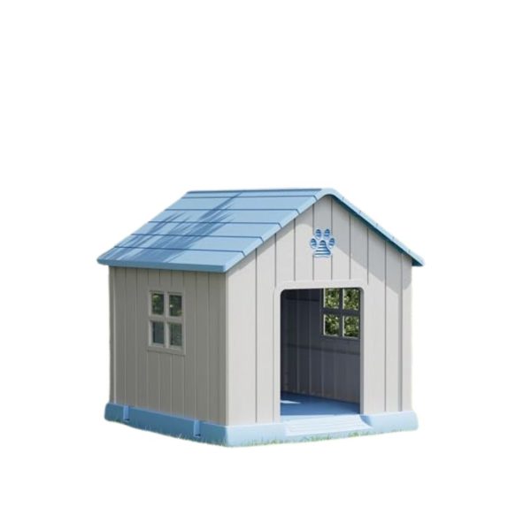 Durable Weatherproof Indoor Outdoor Dog House for Small Medium Pets